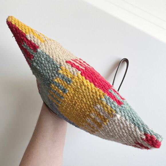 Patricia Nash Hand Loomed Multi Stripe Ballari Wristlet - Picture 4 of 7